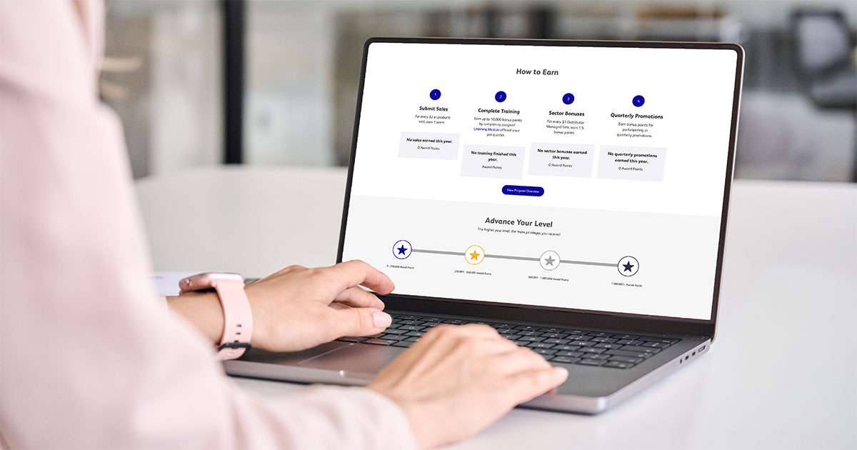 channel incentive participant on desktop technology